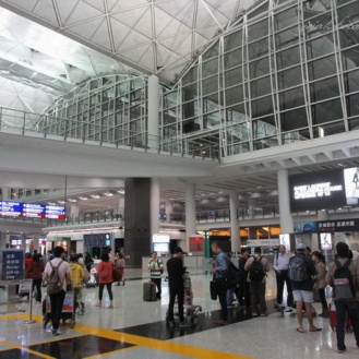HKIA ( Hong Kong International Airport )